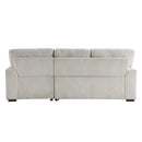 Homelegance Marsh 9633MNB*22LRC 2 pc Sectional with Right Chaise IMAGE 5