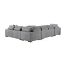 Homelegance Raife 9624GY*42RLC 4 pc Sectional with Left Chaise IMAGE 3