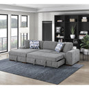 Homelegance Raife 9624GY*2LC2R 2 pc Sectional with Left Chaise IMAGE 11