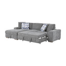 Homelegance Raife 9624GY*2LC2R 2 pc Sectional with Left Chaise IMAGE 7