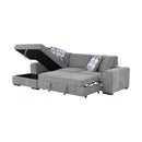 Homelegance Raife 9624GY*2LC2R 2 pc Sectional with Left Chaise IMAGE 8