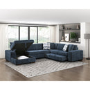 Homelegance Raife 9624BU*42RLC 4 pc Sectional with Left Chaise IMAGE 6