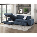 Homelegance Raife 9624BU*2LC2R 2 pc Sectional with Left Chaise IMAGE 10