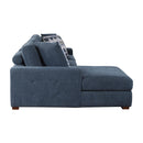 Homelegance Raife 9624BU*2LC2R 2 pc Sectional with Left Chaise IMAGE 3