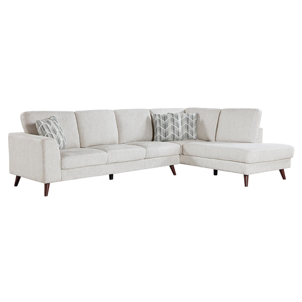 Homelegance Broadway 9644SVE*23L5R 2 pc Sectional with Right Chaise IMAGE 1