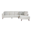 Homelegance Broadway 9644SVE*23L5R 2 pc Sectional with Right Chaise IMAGE 2