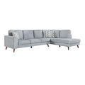 Homelegance Broadway 9644BGY*23L5R 2 pc Sectional with Right Chaise IMAGE 1