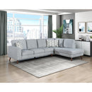 Homelegance Broadway 9644BGY*23L5R 2 pc Sectional with Right Chaise IMAGE 5