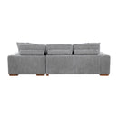 Homelegance Raife 9624GY*32LRC 3 pc Sectional with Right Chaise and Ottoman IMAGE 7