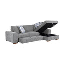 Homelegance Raife 9624GY*32LRC 3 pc Sectional with Right Chaise and Ottoman IMAGE 8