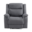 Homelegance Dean 9646GY-1 Reclining Chair IMAGE 1