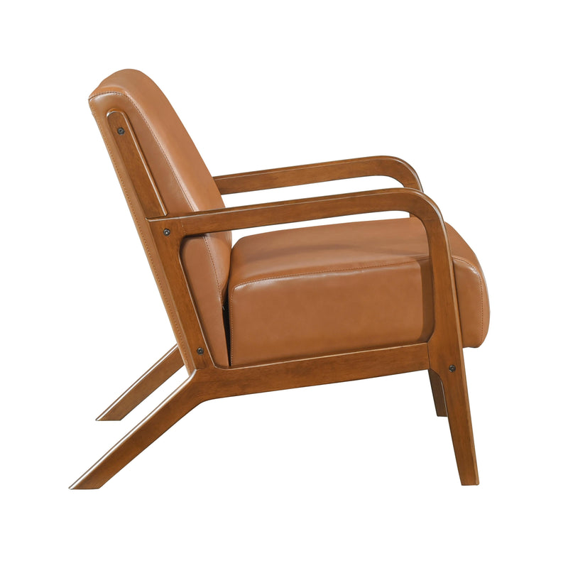 Homelegance Gabe 1247BRW-1 Accent Chair IMAGE 3