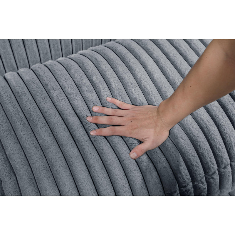 Homelegance 9623GY*4LU2R 4 pc Sectional with Left Cuddler IMAGE 8