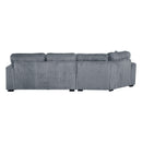 Homelegance 9623GY*2LU2R 2 pc Sectional with Left Cuddler IMAGE 5