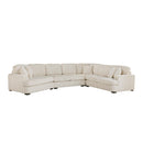 Homelegance 9623BE*4LU2R 4 pc Sectional with Left Cuddler IMAGE 1