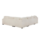 Homelegance 9623BE*4LU2R 4 pc Sectional with Left Cuddler IMAGE 4