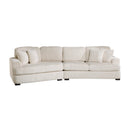 Homelegance 9623BE*2LU2R 2 pc Sectional with Left Cuddler IMAGE 1