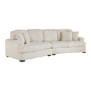 Homelegance 9623BE*2LU2R 2 pc Sectional with Left Cuddler IMAGE 2