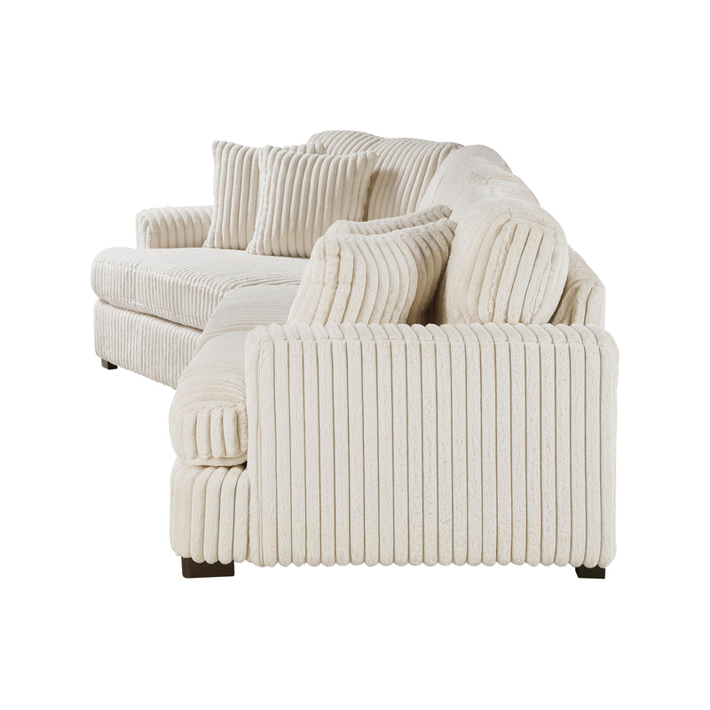 Homelegance 9623BE*2LU2R 2 pc Sectional with Left Cuddler IMAGE 4