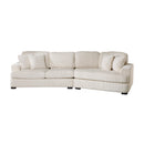 Homelegance 9623BE*22LRU 2 pc Sectional with Right Cuddler IMAGE 1