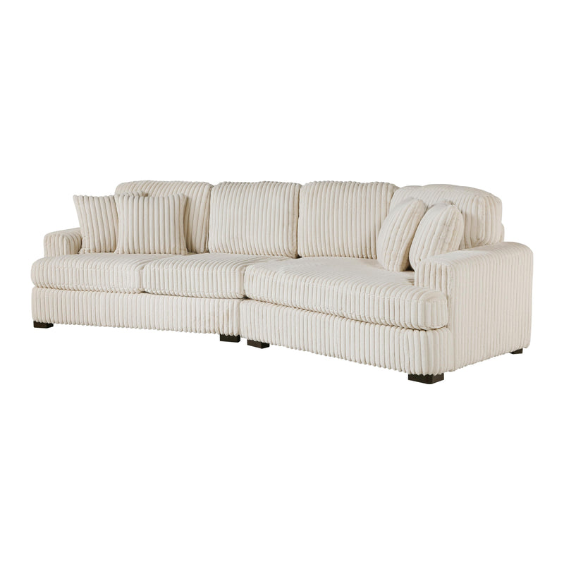 Homelegance 9623BE*22LRU 2 pc Sectional with Right Cuddler IMAGE 2