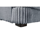 Homelegance 9623GY*5LU2R 5 pc Sectional with Left Cuddler and Ottoman IMAGE 6