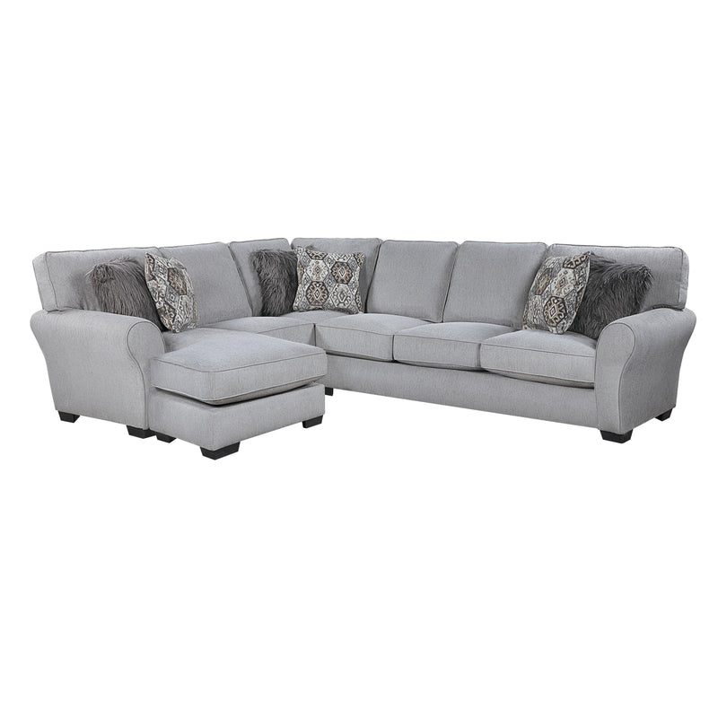 Homelegance Kieran 9679GY*SC 2 pc Reversible Sectional IMAGE 2