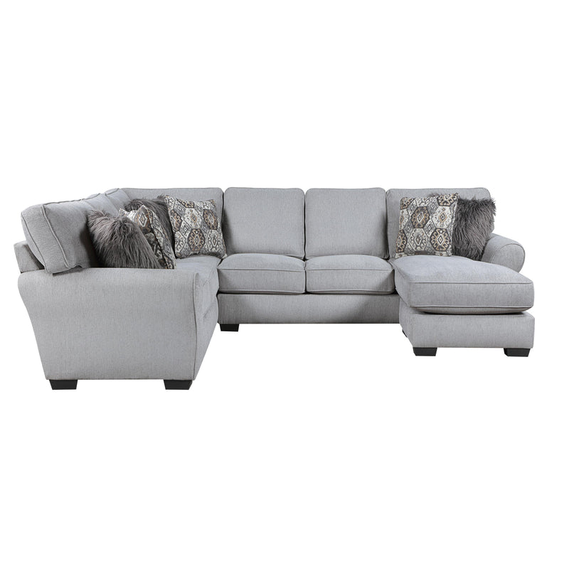 Homelegance Kieran 9679GY*SC 2 pc Reversible Sectional IMAGE 3