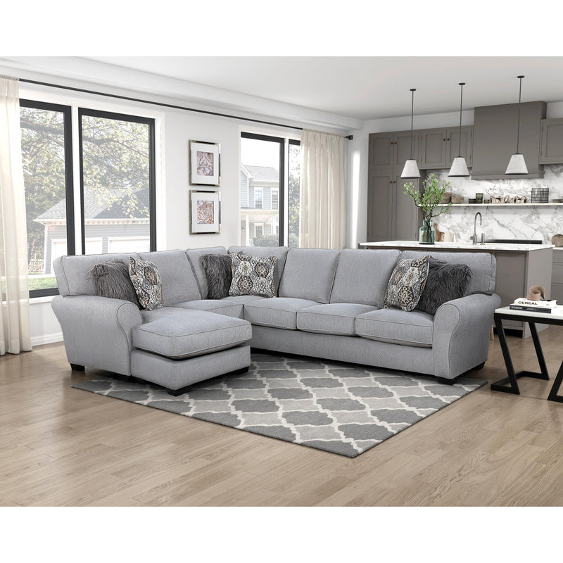 Homelegance Kieran 9679GY*SC 2 pc Reversible Sectional IMAGE 9