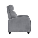 Homelegance Parsons 9588DGY-1PB Push Back Reclining Chair IMAGE 4