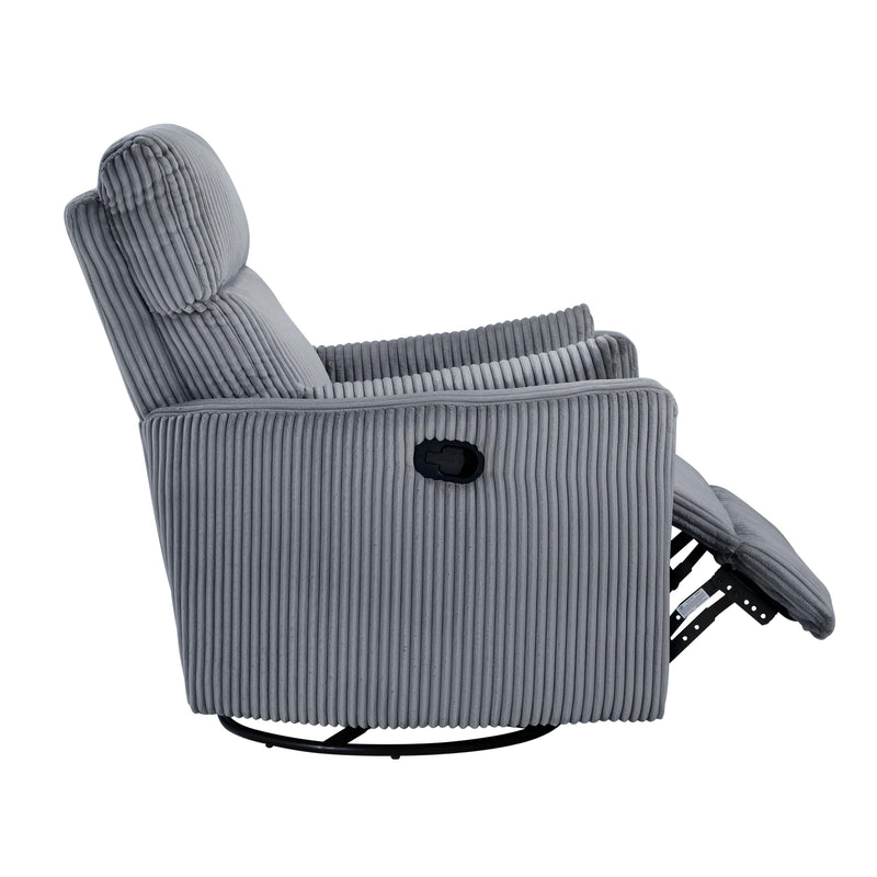 Homelegance Traverse 8555GY-1SW Swivel Glider Reclining Chair IMAGE 10