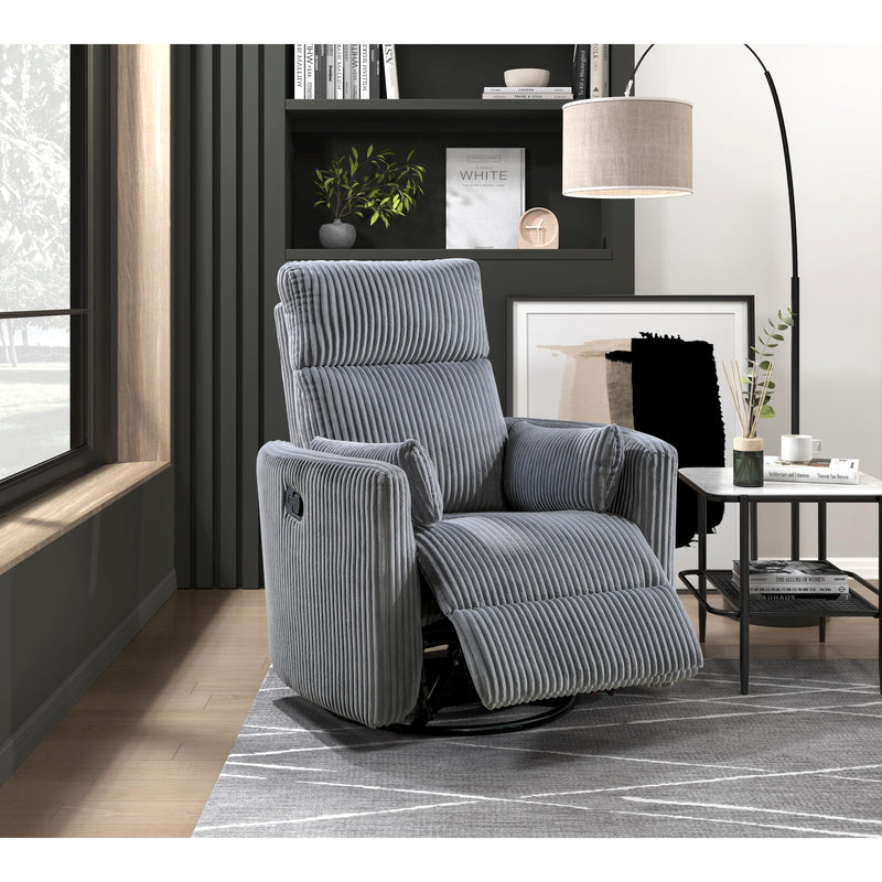 Homelegance Traverse 8555GY-1SW Swivel Glider Reclining Chair IMAGE 14