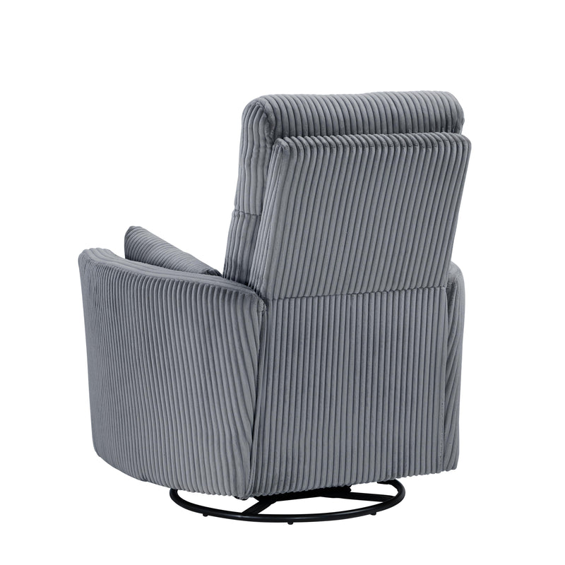 Homelegance Traverse 8555GY-1SW Swivel Glider Reclining Chair IMAGE 5