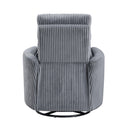 Homelegance Traverse 8555GY-1SW Swivel Glider Reclining Chair IMAGE 6