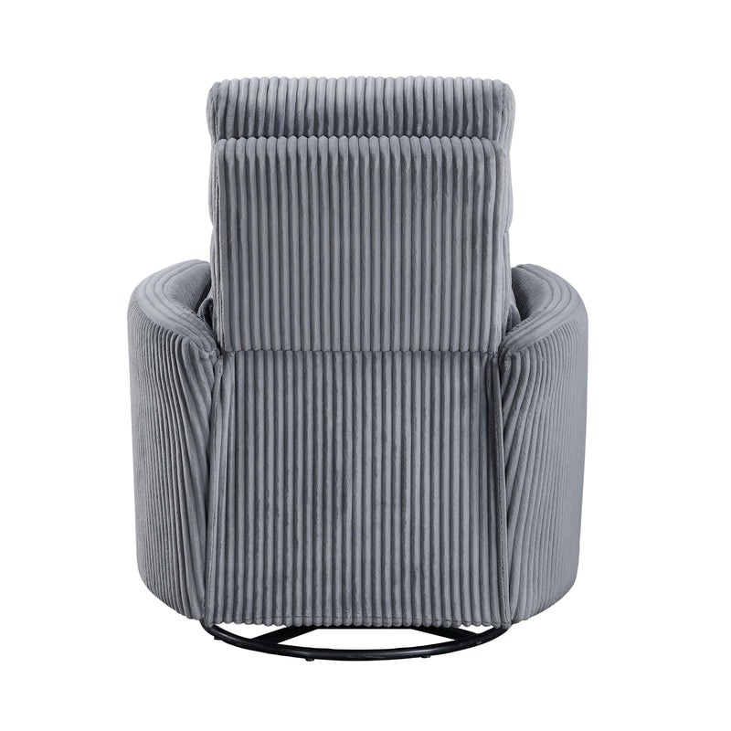 Homelegance Traverse 8555GY-1SW Swivel Glider Reclining Chair IMAGE 6
