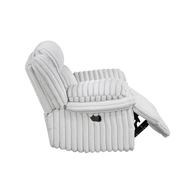 Homelegance Goodland 9577GY-1 Glider Reclining Chair IMAGE 9