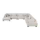 Homelegance Tinley 9555BEG*62CR3ACVC 6 pc Modular Sectional with Chaise IMAGE 4
