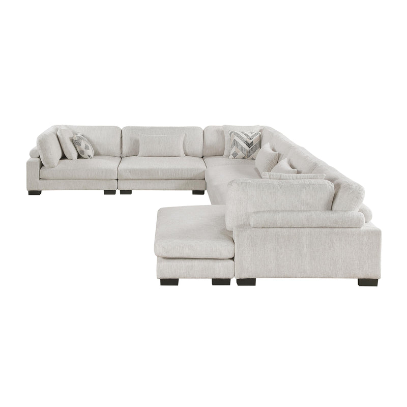 Homelegance Tinley 9555BEG*62CR3ACVC 6 pc Modular Sectional with Chaise IMAGE 5