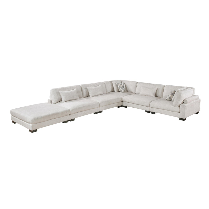 Homelegance Tinley 9555BEG*62CR3ACOT 6 pc Modular Sectional with Ottoman IMAGE 2