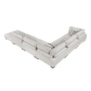 Homelegance Tinley 9555BEG*62CR3ACOT 6 pc Modular Sectional with Ottoman IMAGE 7