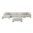 Homelegance Tinley 9555BEG*5CR2ACVCOT 5 pc Modular Sectional with Chaise and Ottoman IMAGE 4