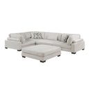 Homelegance Tinley 9555BEG*53CRACOT 5 pc Modular Sectional with Ottoman IMAGE 2