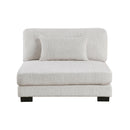 Homelegance Tinley 9555BEG*4CRACVCOT 4 pc Modular Sectional with Chaise and Ottoman IMAGE 11