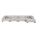Homelegance Tinley 9555BEG*4CR2ACVC 4 pc Modular Sectional with Chaise IMAGE 3