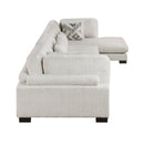 Homelegance Tinley 9555BEG*4CR2ACVC 4 pc Modular Sectional with Chaise IMAGE 5