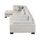 Homelegance Tinley 9555BEG*4CR2ACVC 4 pc Modular Sectional with Chaise IMAGE 6