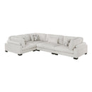 Homelegance Tinley 9555BEG*43CRAC 4 pc Modular Sectional IMAGE 2