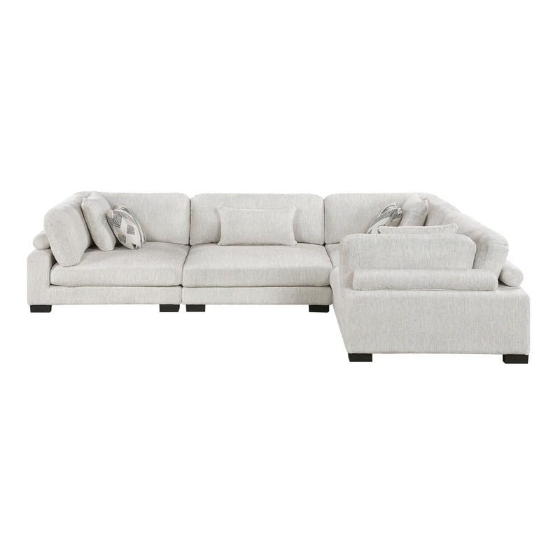 Homelegance Tinley 9555BEG*43CRAC 4 pc Modular Sectional IMAGE 3