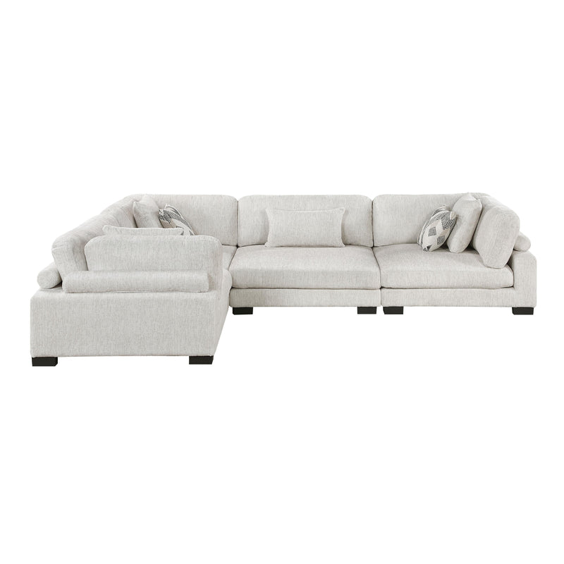 Homelegance Tinley 9555BEG*43CRAC 4 pc Modular Sectional IMAGE 4