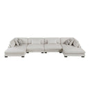 Homelegance Tinley 9555BEG*42AC2VC 4 pc Modular Sectional with Chaise IMAGE 2